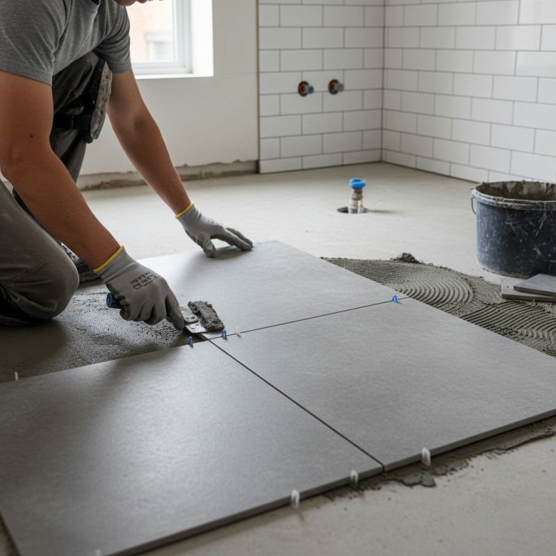 Bathroom Flooring Installation in Alexandria, VA