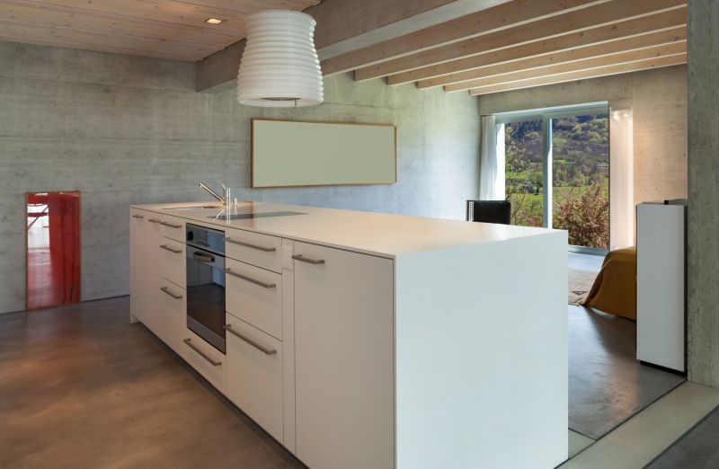 Cement Countertop Pouring in Sonoma County, CA