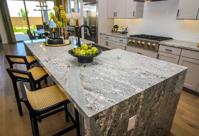 Completed Granite Kitchen