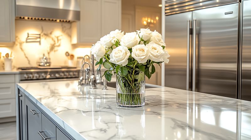 Marble Countertop Installation in Marin County, CA